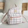 Small plaid backpack - shoulder bagBackpacks