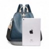 Multifunctional backpack - leather shoulder bag - with zippersBackpacks