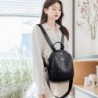 Luxurious multifunctional backpack - shoulder bag - with rivets - genuine leatherBackpacks