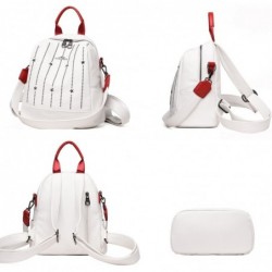 Luxurious multifunctional backpack - shoulder bag - with rivets - genuine leatherBackpacks