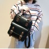 Vintage leather backpack - with anti theft zippers / buckles - waterproofBackpacks