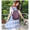Fashionable leather backpack - multifunction vintage shoulder bag - large capacityBackpacks