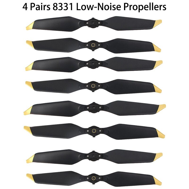 8331F - propellers - low noise - quick release - for DJI Mavic Pro / Mavic Pro Platinum - 4 pairsPropellers