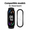 Soft glass protective film - screen cover - full curved - for Xiaomi Mi Band 5 / 6Smart-Wear