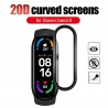 Soft glass protective film - screen cover - full curved - for Xiaomi Mi Band 5 / 6Smart-Wear