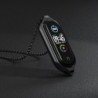 Double hole pendant - with necklace - stainless steel - for Xiaomi Mi Band 5Necklaces