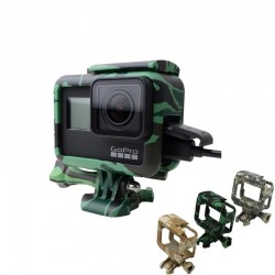 Protective frame case - long screw - base mount - for GoPro 5 6 7 BlackProtection