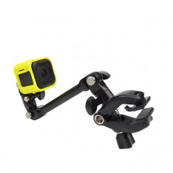 Clamp clip mount - selfie stick - flex jaw - for GoPro Hero 8 9 10 Xiaomi YI 4K SJ4000 SJ5000 SJ6000Mounts