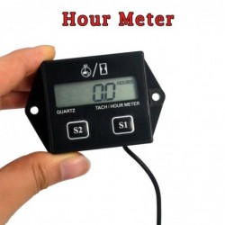 Digital engine tachometer - hour meter gauge - RPM - LCD - for motorcycles / cars / boatsDiagnosis