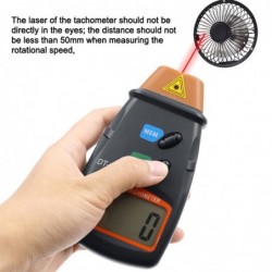 Digital laser tachometer - speed gauge - non-contact - RPMDiagnosis