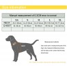 Dog harness - reflective nylon - adjustableCollars & Leads