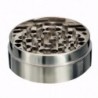 Grinder for herbs / tobacco / spices - 4 layers - with hand crank - aluminumMills - Grinders