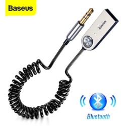 Baseus BA01 - USB cable - wireless adapter - Bluetooth - 3.5 AUX jack - hands free - microphoneAudio