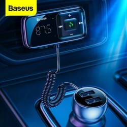 Baseus - FM transmitter - Bluetooth - USB car charger - AUX - handsfree - MP3 playerAudio