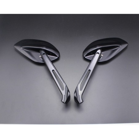 Motorcycle mirrors - CNC aluminum - for Ducati Diavel / XDiavel / MonsterMirrors