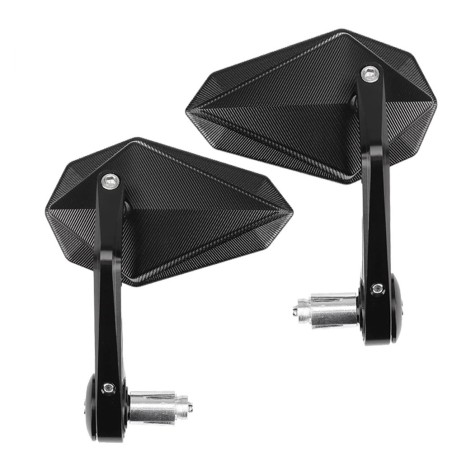 Bar end motorcycle mirrors - universal - CNC aluminium - 22mm threadMirrors