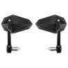Bar end motorcycle mirrors - universal - CNC aluminium - 22mm threadMirrors