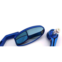 Motorcycle mirrors - for handlebar ends - CNC aluminum - universal - 7/8" - 22mm threadMirrors