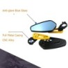 Motorcycle rearview mirrors - for handlebar ends - universal - aluminum - 7/8" - 22mmMirrors