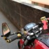 Motorcycle rearview mirrors - for handlebar ends - universal - aluminum - 7/8" - 22mmMirrors