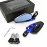 Motorcycle rearview mirrors - for handlebar ends - universal - aluminum - 7/8" - 22mmMirrors