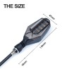 Universal motorcycle turn signal lights - LED - 2 piecesTurning lights