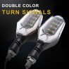 Universal motorcycle turn signal lights - LED - 2 piecesTurning lights