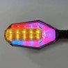 Universal motorcycle turn signal lights - LED - 2 piecesTurning lights