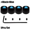 Car tire valves - anti-theft caps - with wrench - zinc alloy - middle finger styleWheel parts
