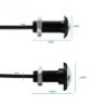 Car / motorcycle lamp - eagle eye - LED - DRL - 12V / 24V - 18mm / 23mmLights