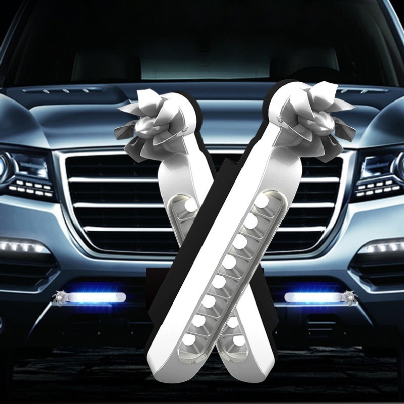 Car light - LED strip - DRL - RGB - wind energy - 2 piecesLED strips