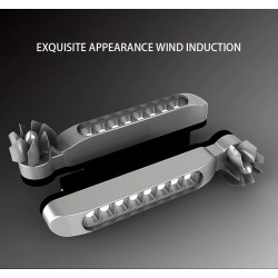 Car light - LED strip - DRL - RGB - wind energy - 2 piecesLED strips