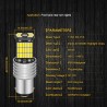 Car light bulb - waterproof - LED - DRL - P21W 1156 BA15S - 12V DC - 2 piecesTuning