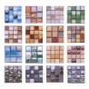 Mosaic style wall sticker - waterproof self adhesive tiles - 10 * 10 cm - 10 piecesWall stickers