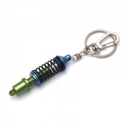 Car shock absorber - metal keychainKeyrings