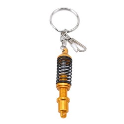 Car shock absorber - metal keychainKeyrings