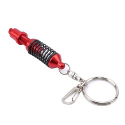 Car shock absorber - metal keychainKeyrings