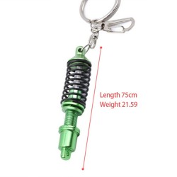 Car shock absorber - metal keychainKeyrings