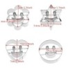 Cookie cutter mold - smiley face - bunny / car / boat - stainless steel - 4 piecesBakeware