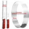Cake slicer / mold - bread knife - stainless steelSteel