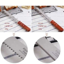 Cake slicer / mold - bread knife - stainless steelSteel