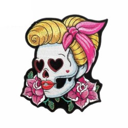 Car / motorcycle sticker - waterproof - skull girlStickers