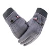 Winter suede gloves - touch screen function - windproof - anti-slip - unisexGloves