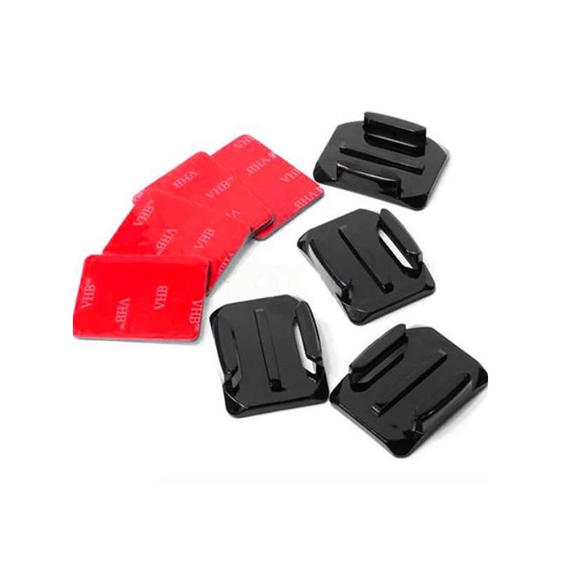 Flat / curved adhesive mount stickers - for GoPro - 8 piecesAccessories