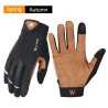 Sport gloves - touch screen function - reflective - half / full fingers design - unisexGloves
