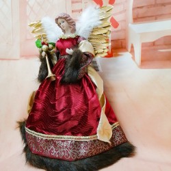 Smiling angel - standing doll - Christmas decorationChristmas