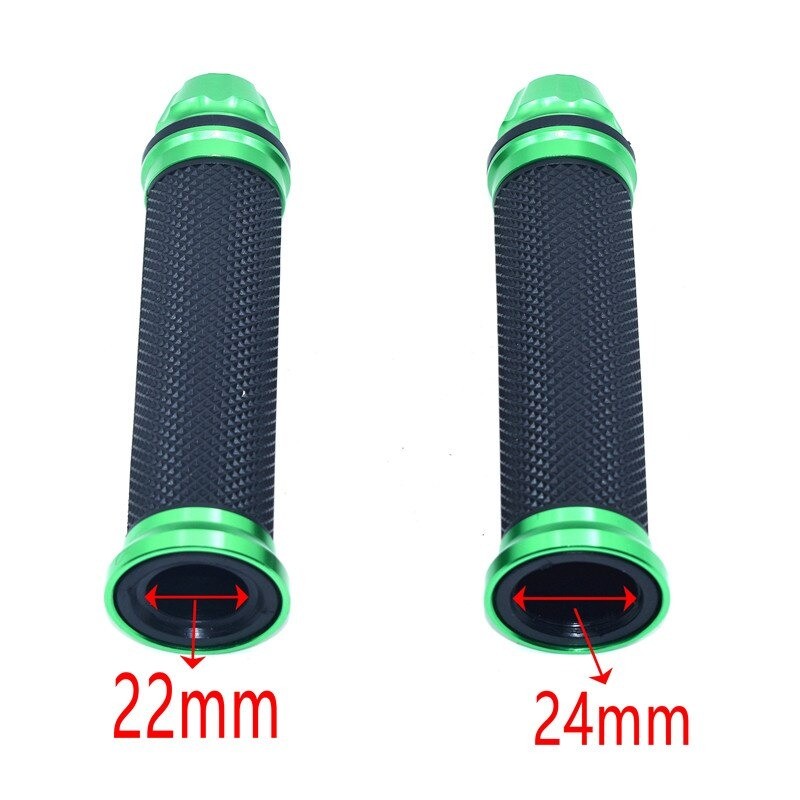 Motorcycle handlebar grips - rubber covers - 22mm / 24mmHand Grips & End