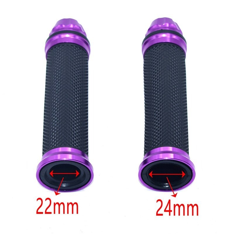 Motorcycle handlebar grips - rubber covers - 22mm / 24mmHand Grips & End