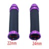 Motorcycle handlebar grips - rubber covers - 22mm / 24mmHand Grips & End