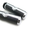 Motorcycle hand grips - skull - for Harley Davidson VRSC XL XR Dyna Softail YAMAHA - 25mmHand Grips & End